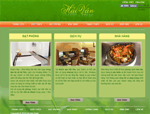 Tablet Screenshot of khachsanhaivan.com